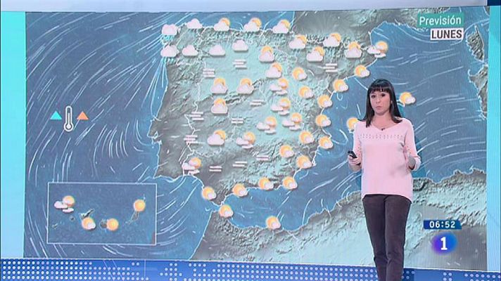 Hoy, lluvias persistentes y viento fuerte en litoral de Galicia