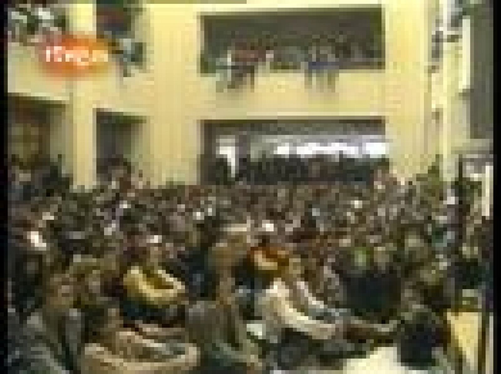 Conferencia de Stephen Hawking en la Universidad Complutense en 1989