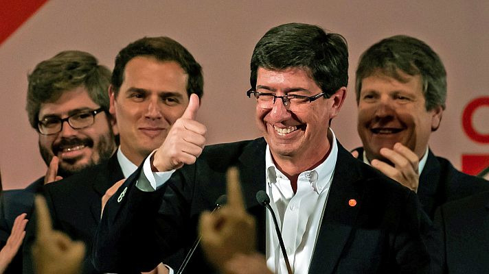 Marín (Cs) pide "responsabilidad" al PSOE para formar un "proyecto moderado" y "constitucionalista" sin Vox