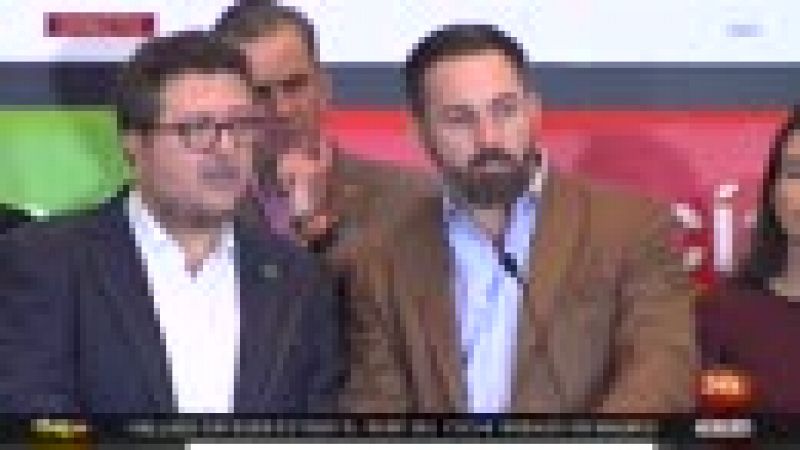 Abascal advierte a Cs que le pasará "factura" si no contribuye a echar al PSOE de la Junta