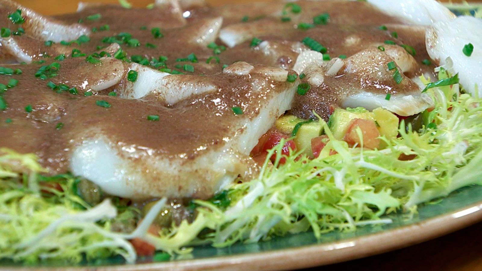 Torres en la cocina - Bacalao con tomate y aceitunas