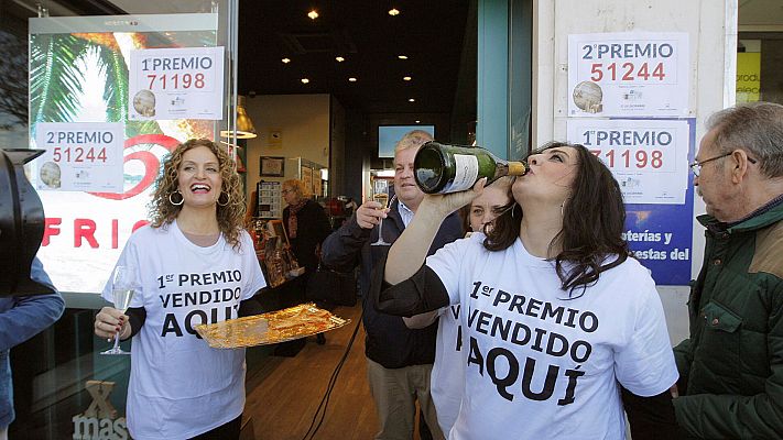 Lotería de Navidad - Compartir la lotería y evitar problemas