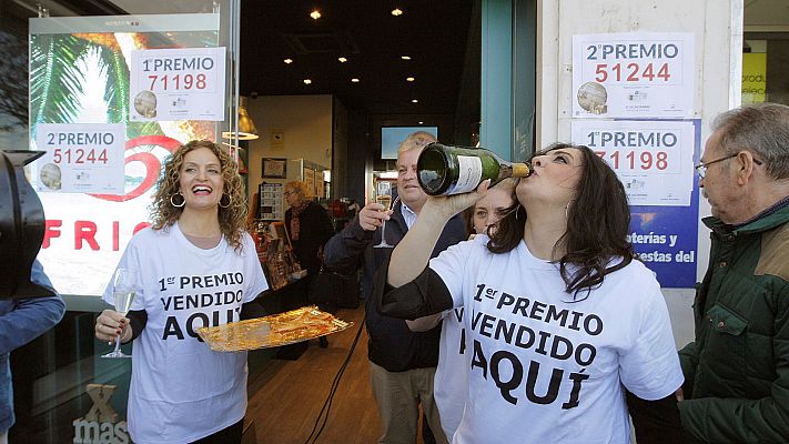 Lotería de Navidad - Compartir la lotería y evitar problemas