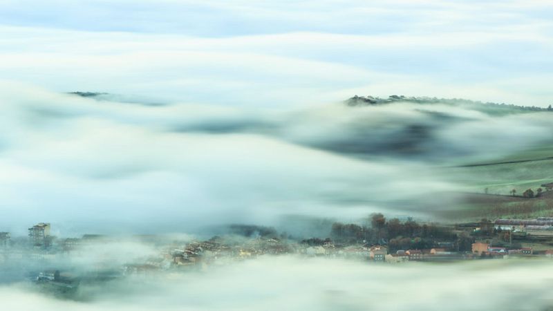 Nieblas en zonas de la meseta norte y del interior de Cataluña - Ver ahora