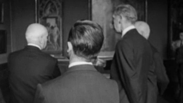 Fue noticia en el Archivo de RTVE - Maurice Couve de Murville, en El Prado