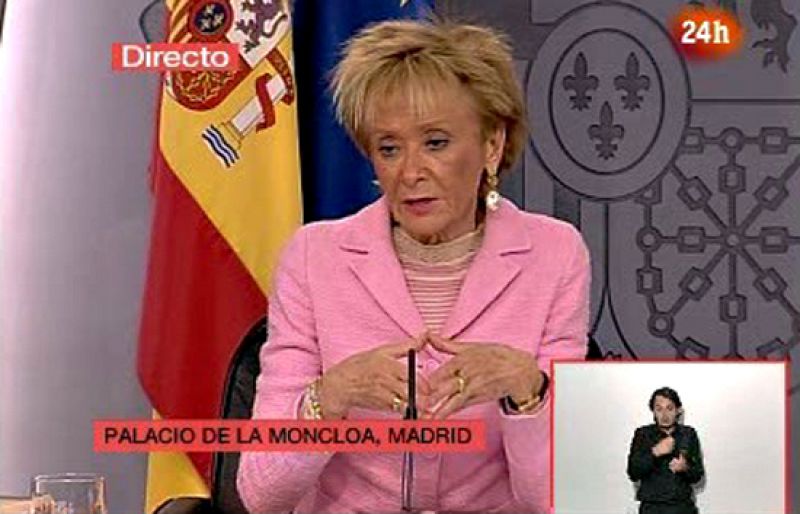 La vicepresidenta económica del Gobierno, María Teresa Fernández de la Vega, ha asegurado que "no vamos a hacer vaticinios apocalípticos sobre el paro". 