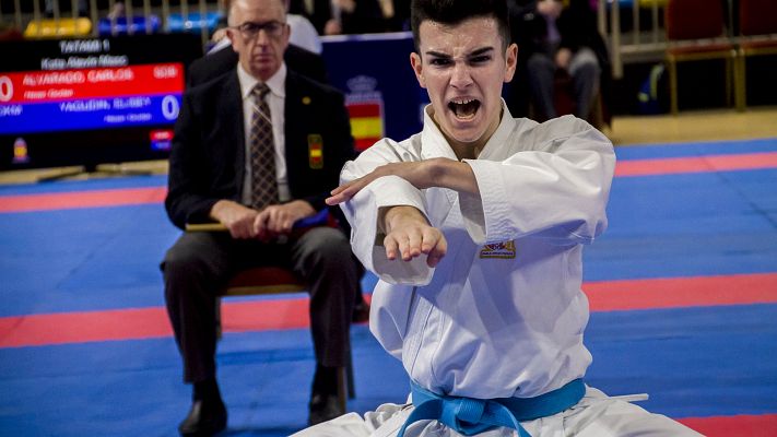  - Finales de La Liga Nacional masculina Loterías y Apuestas del Estado  de la Liga Femenina Iberdrola de Kárate. 1 y 2 de diciembre de 2018