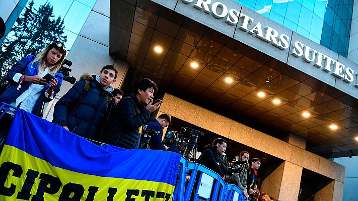 Telediario 1 - River y Boca tendrán sus propios barrios delimitados en Madrid