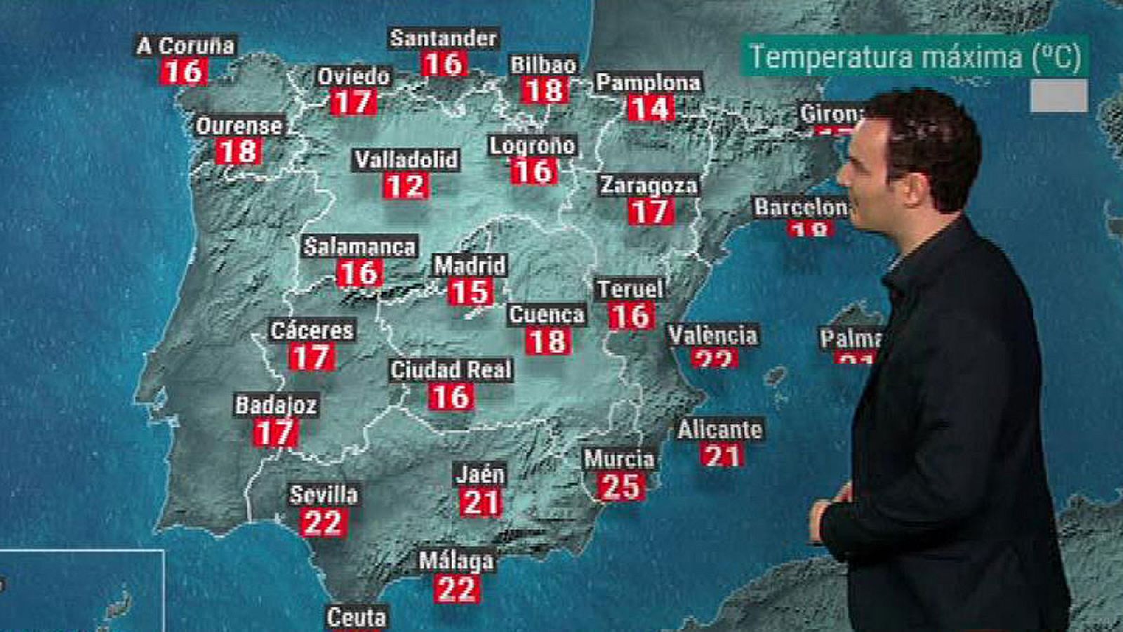 El Tiempo | Ligero descenso de las temperaturas en la península