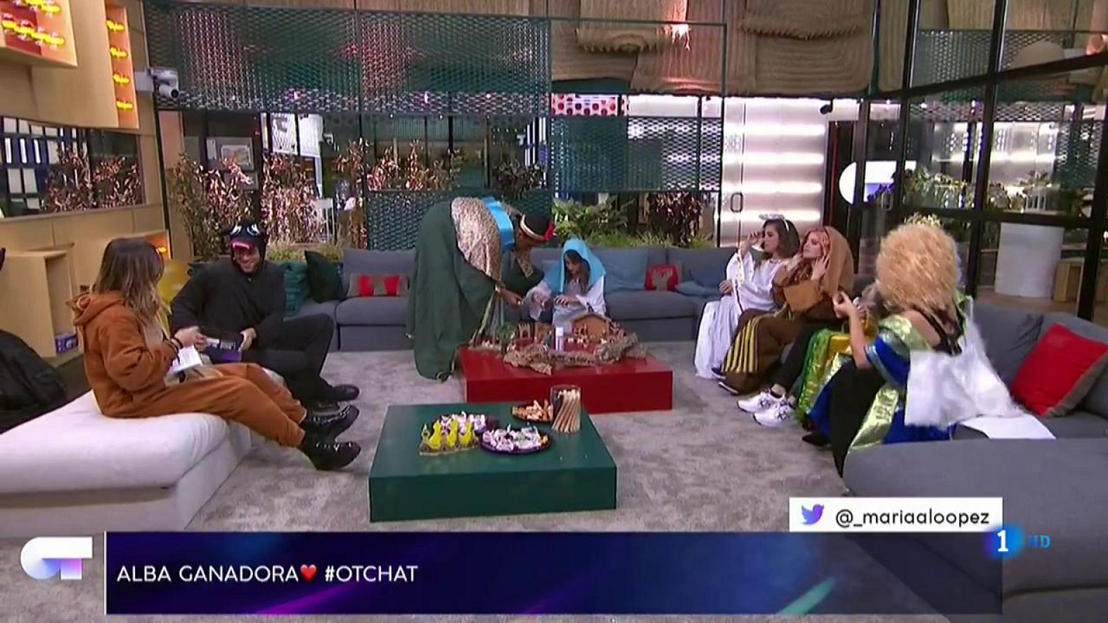 Chat OT 2018 - Los concursantes ponen el Belén