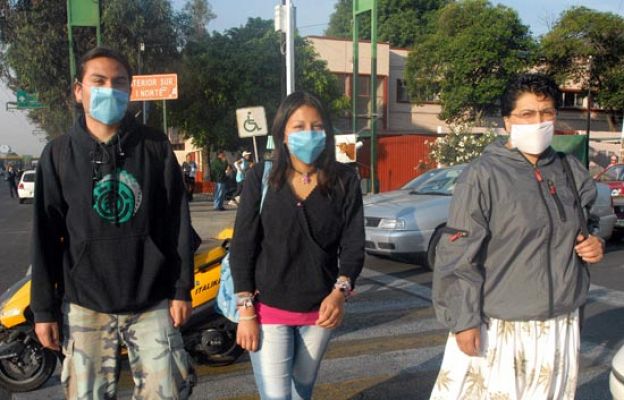 Brote de gripe porcina en México