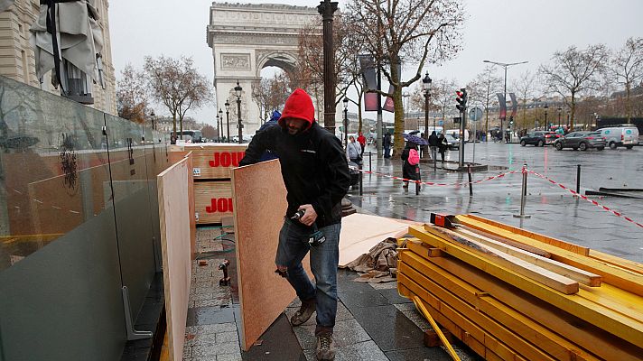 Francia se blinda ante los 'chalecos amarillos'