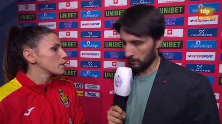 Europeo Femenino de Balonmano - Carmen Martín: "Estoy convencida de que estábamos preparadas"