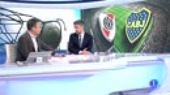 Telediario 1 - Madrid se blinda para recibir a los 50.000 hinchas que vendrán para el River-Boca