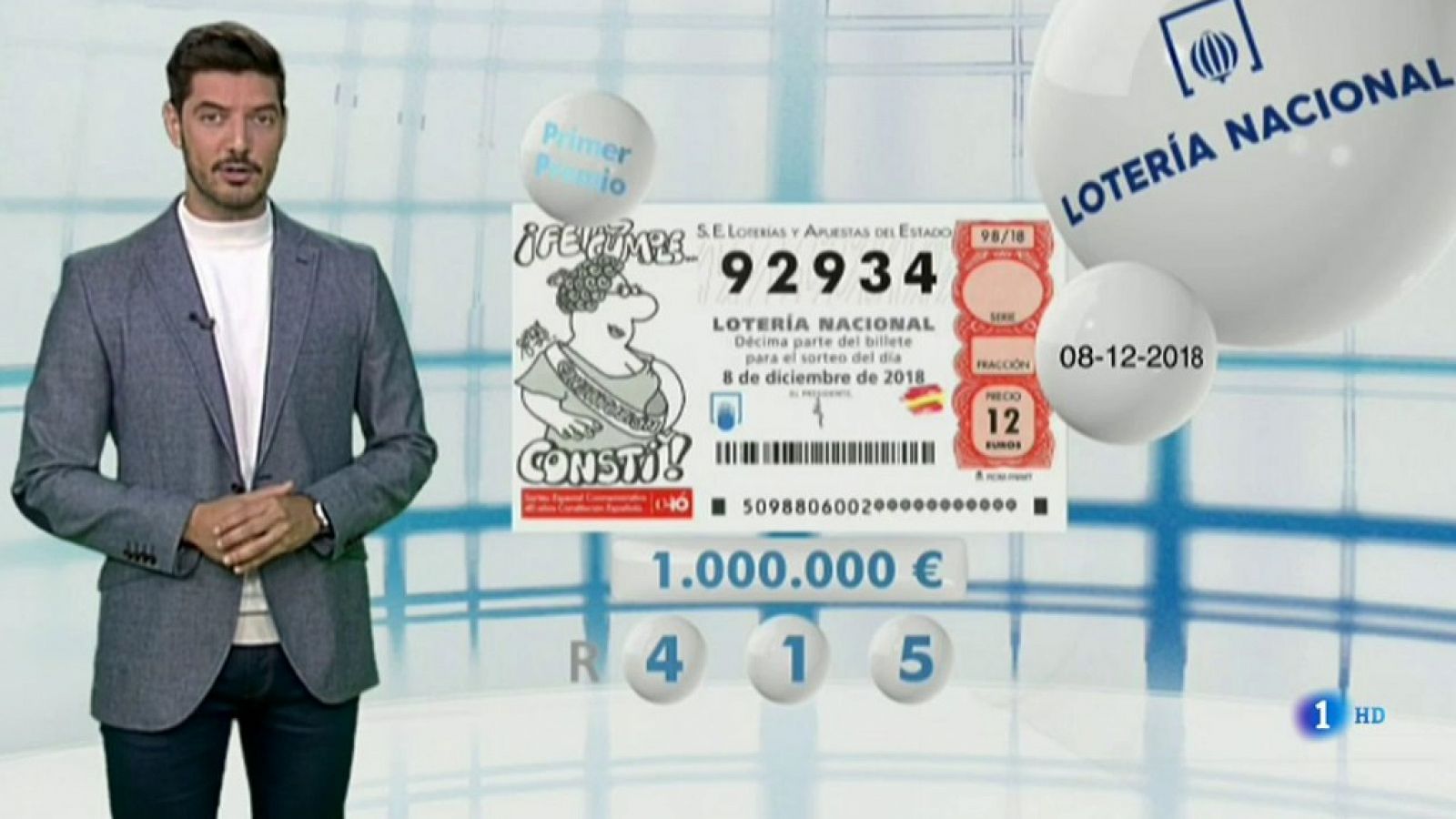 Loterías: Lotería Nacional - 08/12/18 | RTVE Play