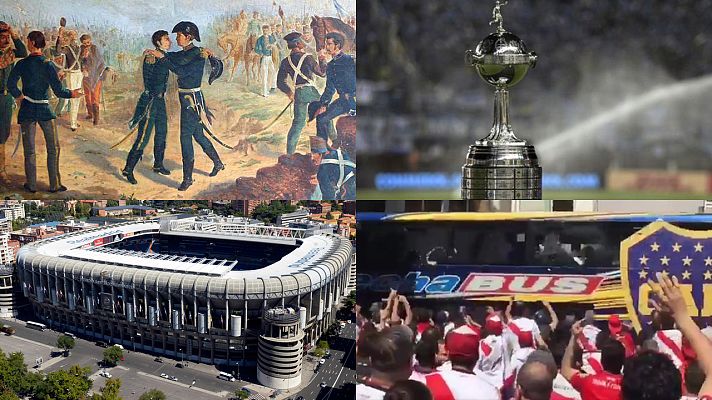 Telediario 1 - En Argentina llaman 'Copa Conquistadores' a la final River-Boca en Madrid