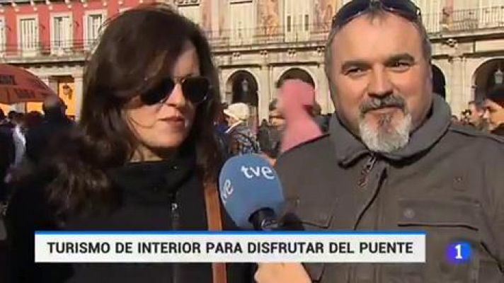 Telediario 1 - Sevilla, Bilbao, Madrid o Barcelona son algunos de los destinos preferidos estas fiestas