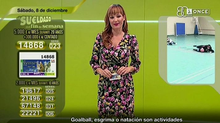 Sorteos ONCE - Sorteo ONCE - 08/12/18