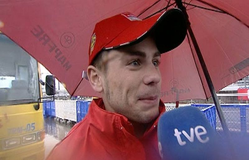 Álvaro Bautista, tercero en la parrilla de salida de Japón.