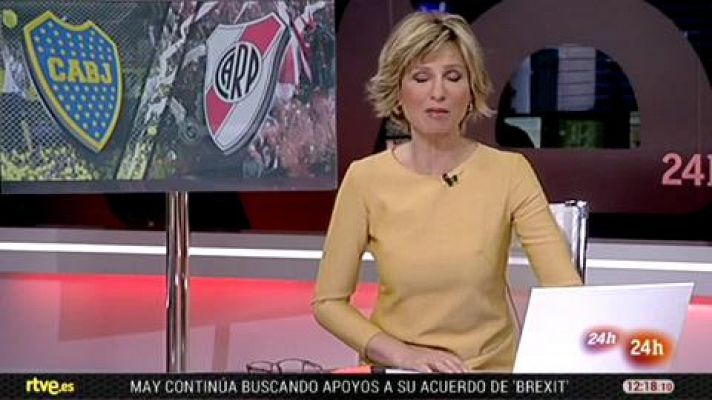 Informativo 24h - Final Libertadores: La última oleada de aficionados de River y Boca llega sin incidentes a Madrid