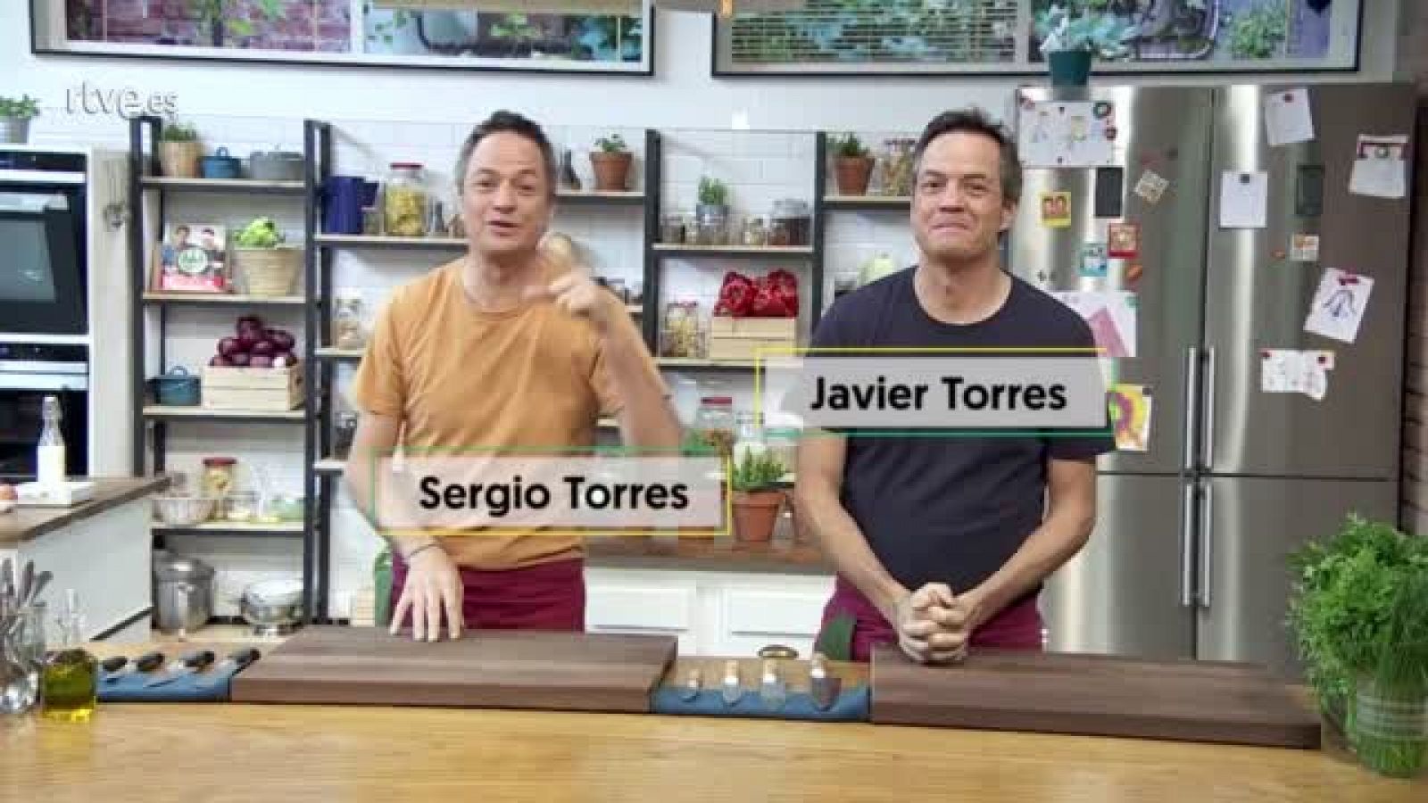 Torres en la cocina - Sopa verde