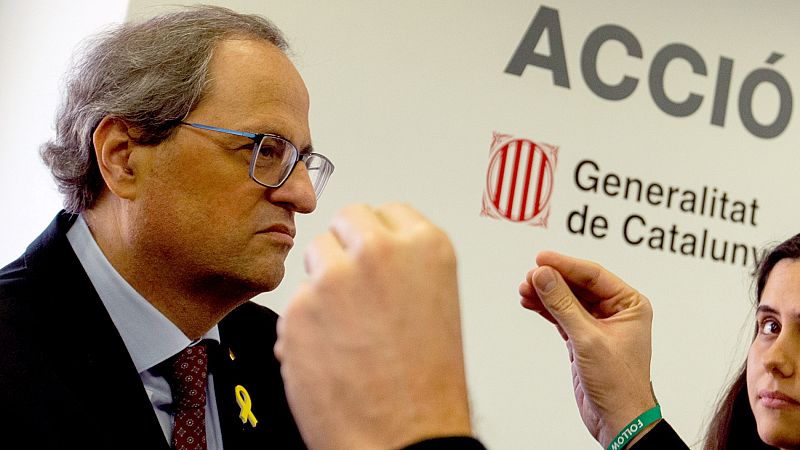 PSOE, PP y Ciudadanos critican las palabras de Torra, que puso a Eslovania como ejemplo para la independencia de Cataluña