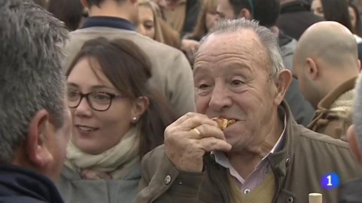 Telediario 1 - Casi el 80% de las ventas de ibérico se realizan en estas fechas