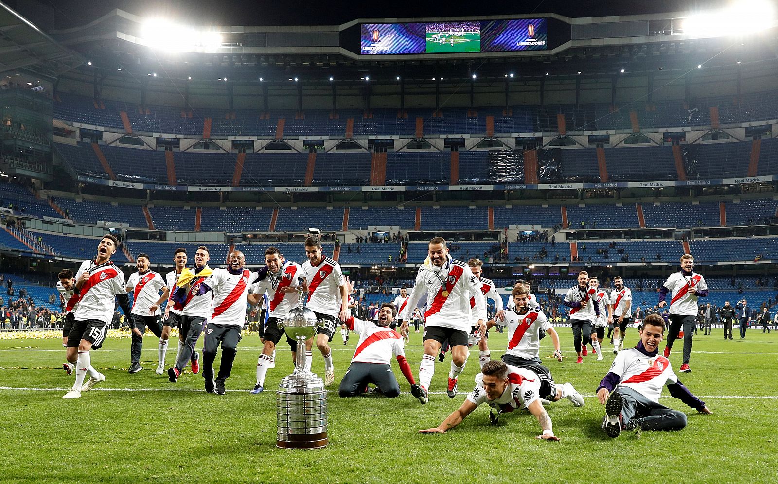 Jugadores de River: "Hay que festejar la final de la historia"