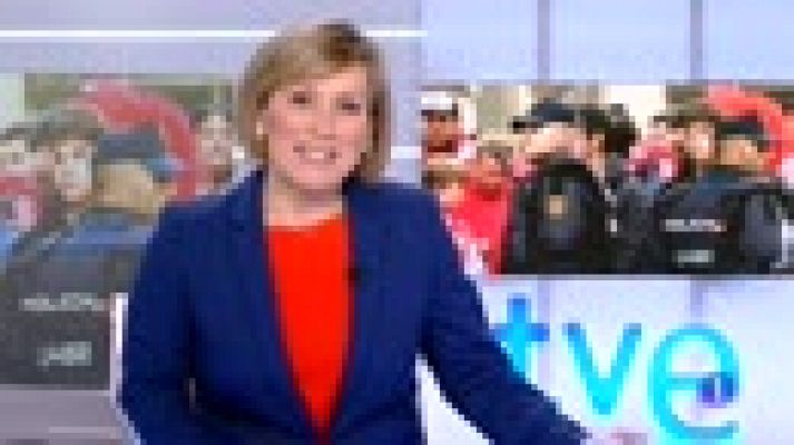 Telediario 1 - Madrid cumplió y la Copa Libertadores fue una fiesta