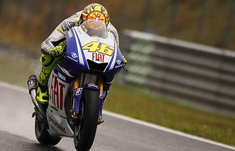 Rossi saldrá primero en Japón
