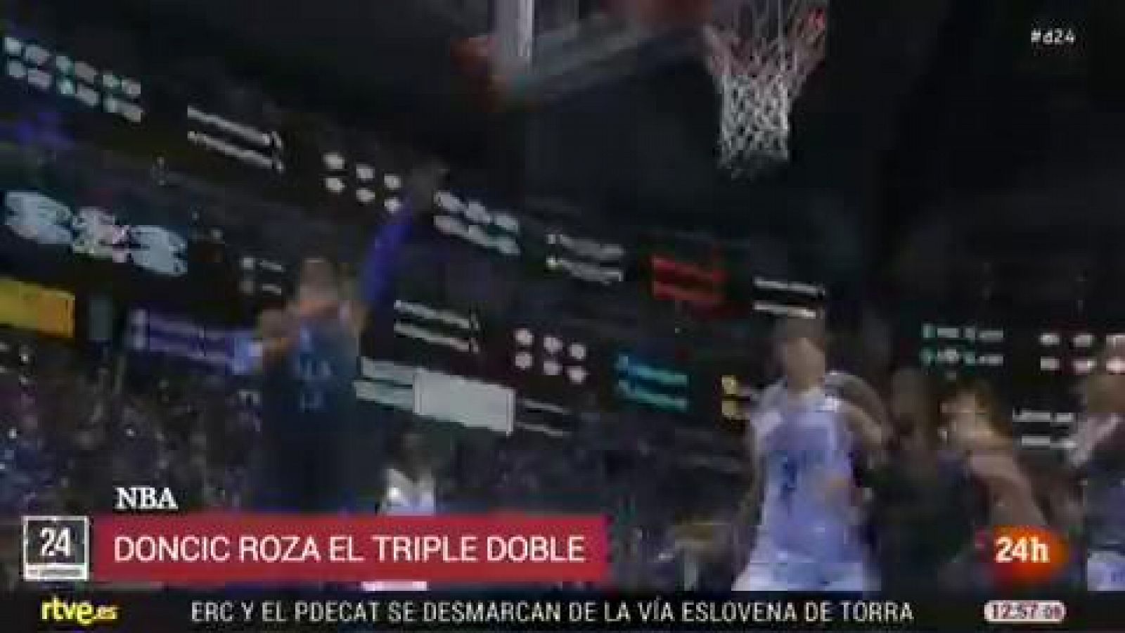 Informativo 24h: Doncic roza el 'triple doble' en la victoria ante Orlando | RTVE Play