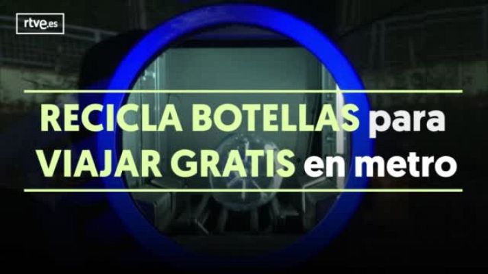 LAB RTVE - Recicla botellas para viajar gratis en metro