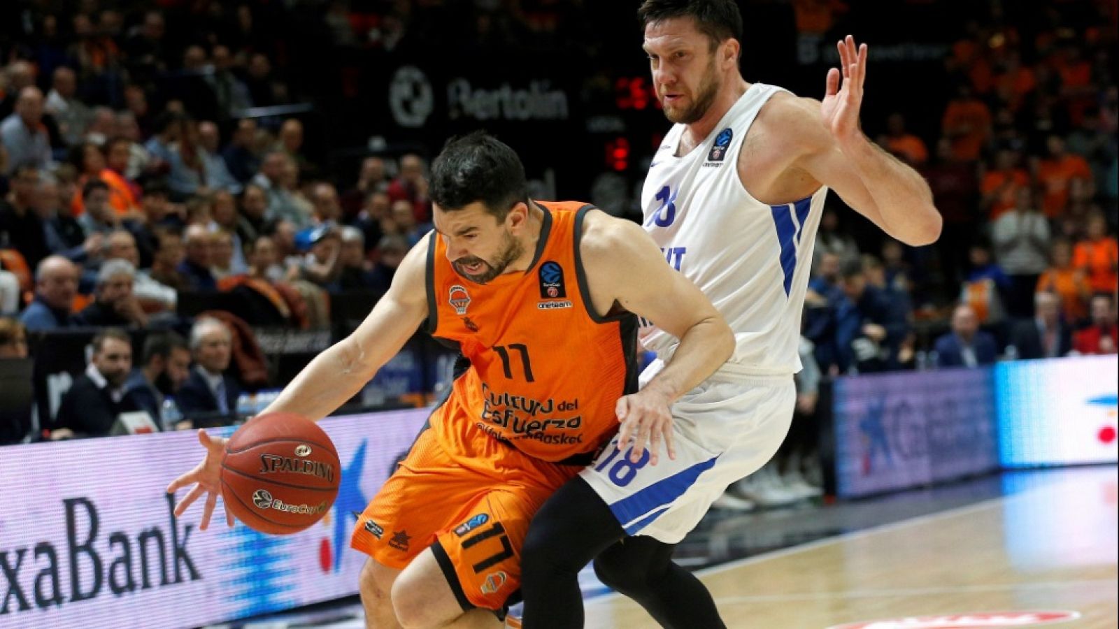 Baloncesto - Eurocup 9ª jornada: Valencia Basket - Zenit St. Petersburgo - ver ahora
