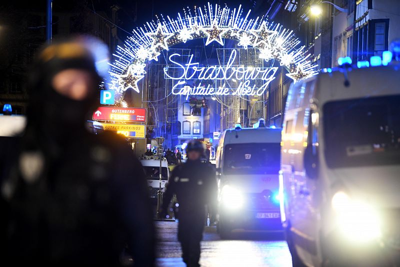 El ataque se produjo en el centro de Estrasburgo