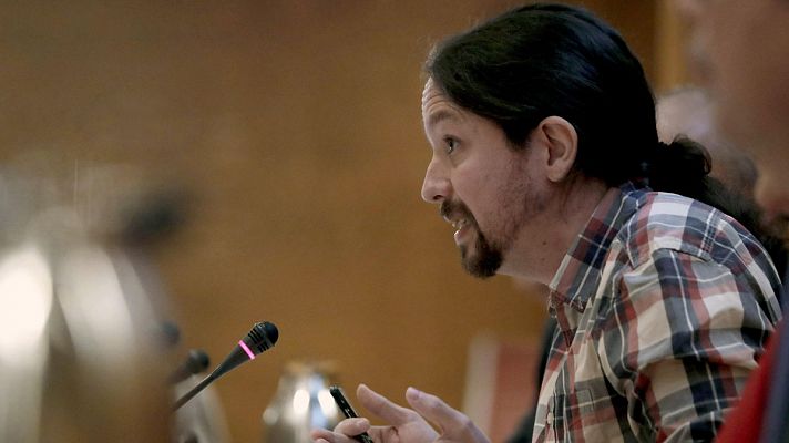 Pablo Iglesias niega financiación irregular en Podemos