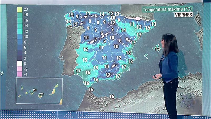 Vientos y lluvias fuertes en el litoral catalán y Baleares