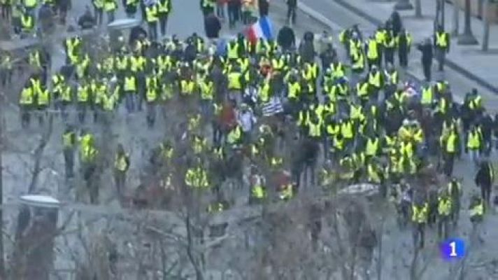 Las movilizaciones de los 'chalecos amarillos' pierden fuerza en su quinto sábado de protesta