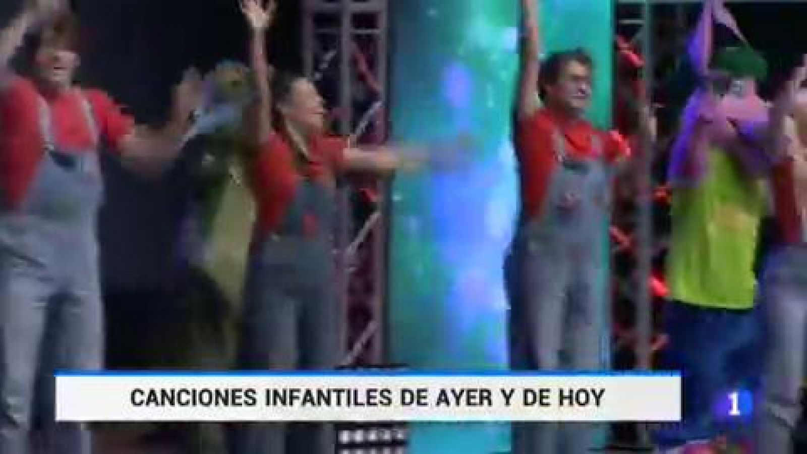 Telediario 1: Cantajuegos celebran sus 15 años en Madrid  | RTVE Play
