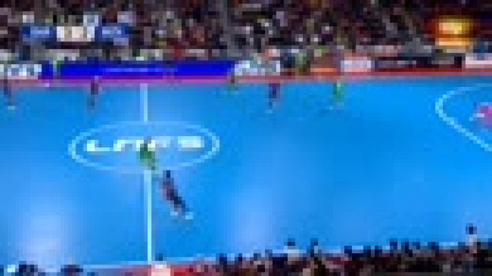 Fútbol Sala - LNFS 2018-2019. Jornada FC Barcelona 3-3 Inter: Elisandro