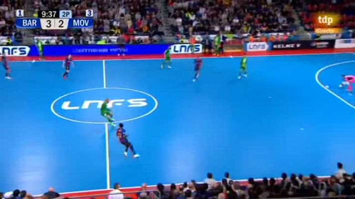 Fútbol Sala - LNFS 2018-2019. Jornada FC Barcelona 3-3 Inter: Elisandro