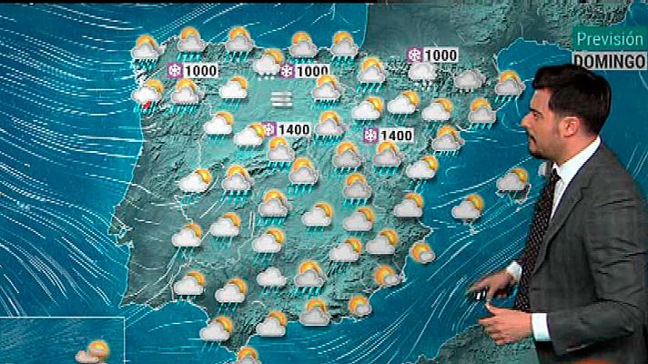 Bajan las temperaturas en el norte y aumentan en Baleares