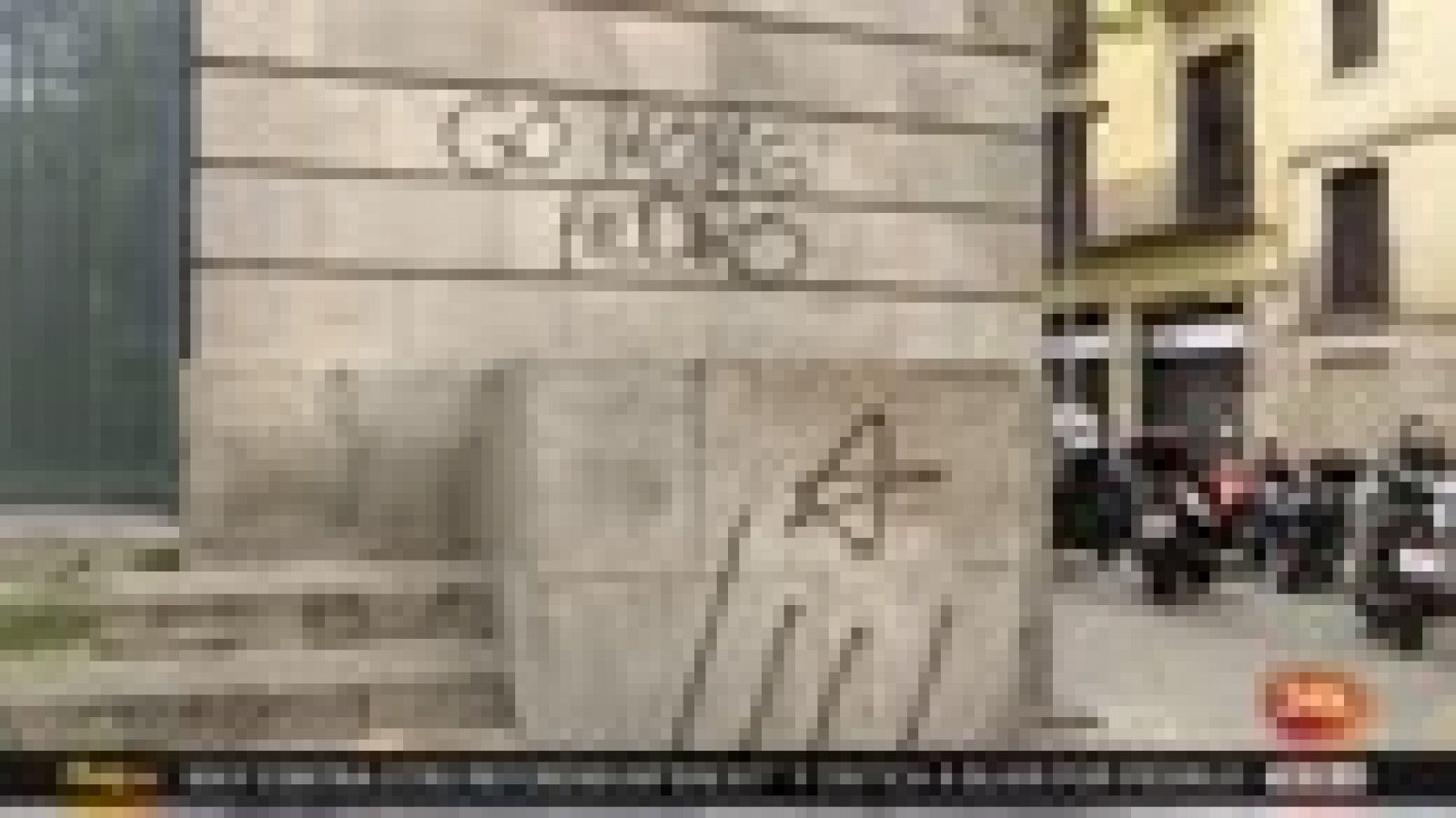 Informativo 24h: Pintadas contra Sánchez en el lugar elegido para celebrar el Consejo de Ministros en Barcelona | RTVE Play