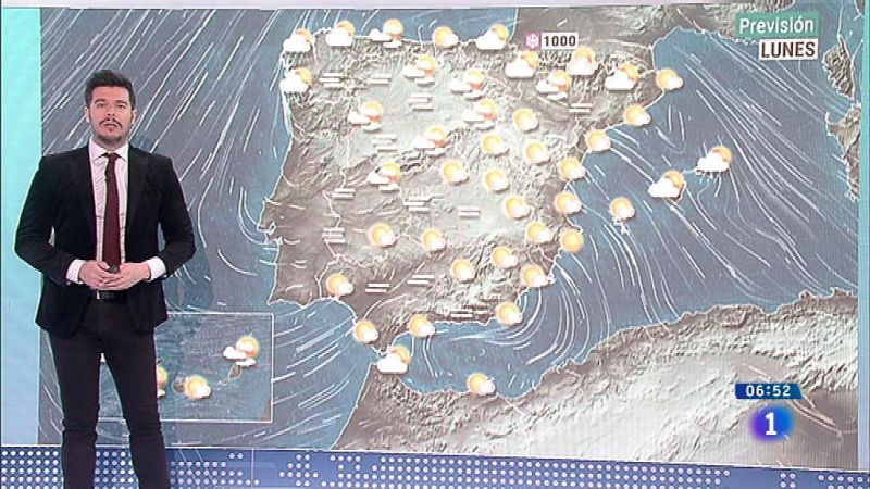 Hoy bajan los termómetros menos en el extremo noroeste y en Canarias