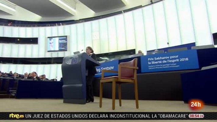 Europa - Oleg Sentsov, premio Sajarov 2018