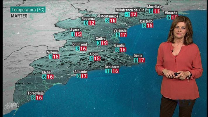 L'informatiu - Comunitat Valenciana - El tiempo en la Comunidad Valenciana - 17/12/18