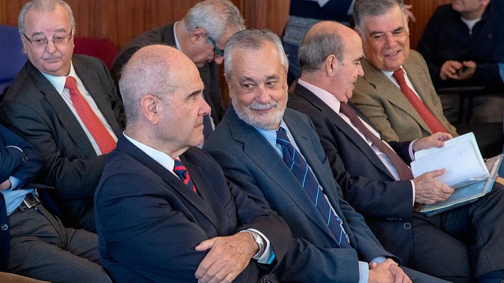 Telediario 1 - El juicio de los ERE de Andalucía queda visto para sentencia