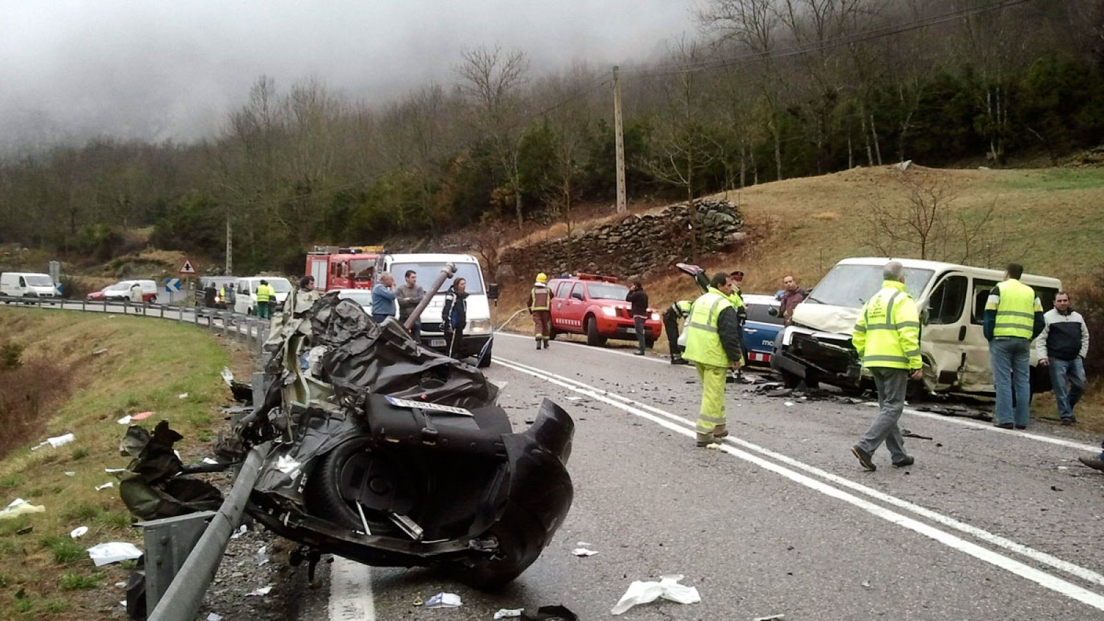 Las carreteras convencionales, llenas de 'puntos negros' para el tráfico