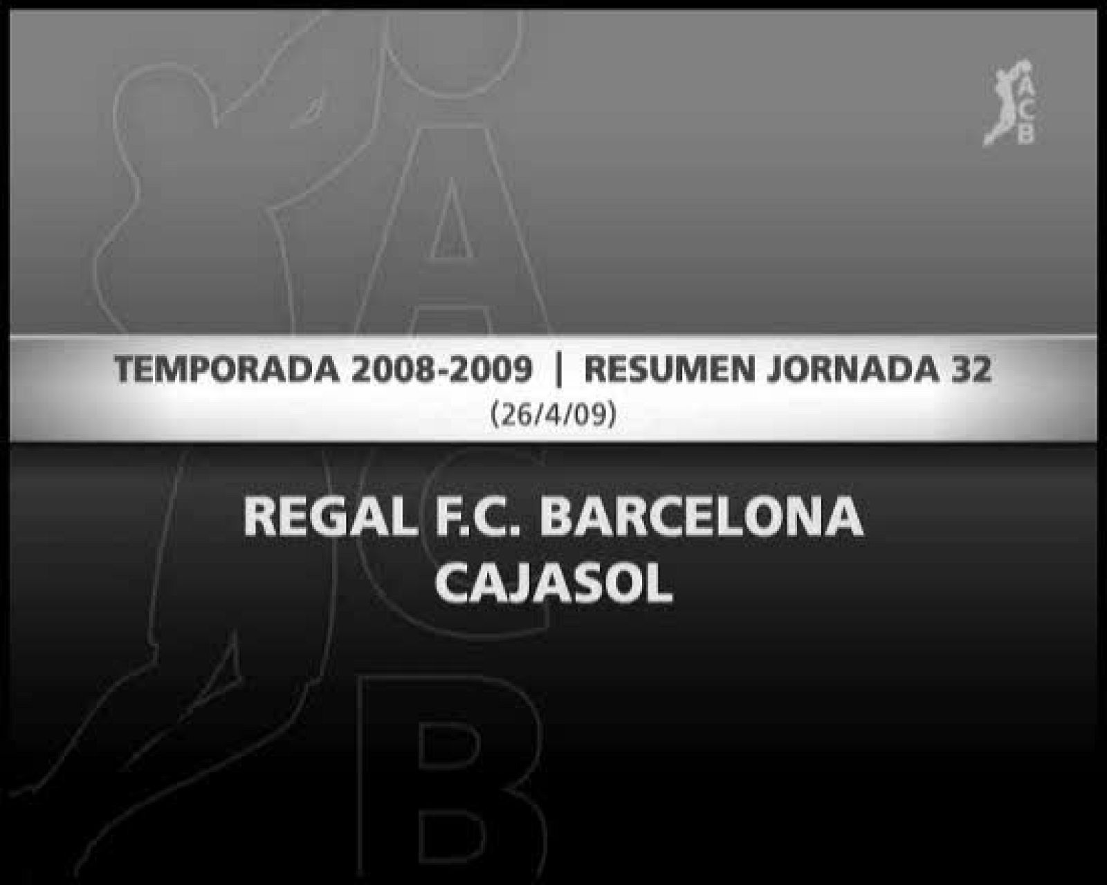 Regal Barcelona 93-67 Cajasol Sevilla - Baloncesto en RTVE | Ver