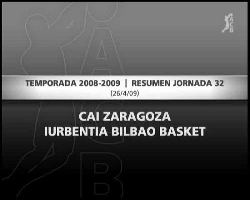 Baloncesto en RTVE - CAI Zaragoza 69-70 Iurbentia Bilbao