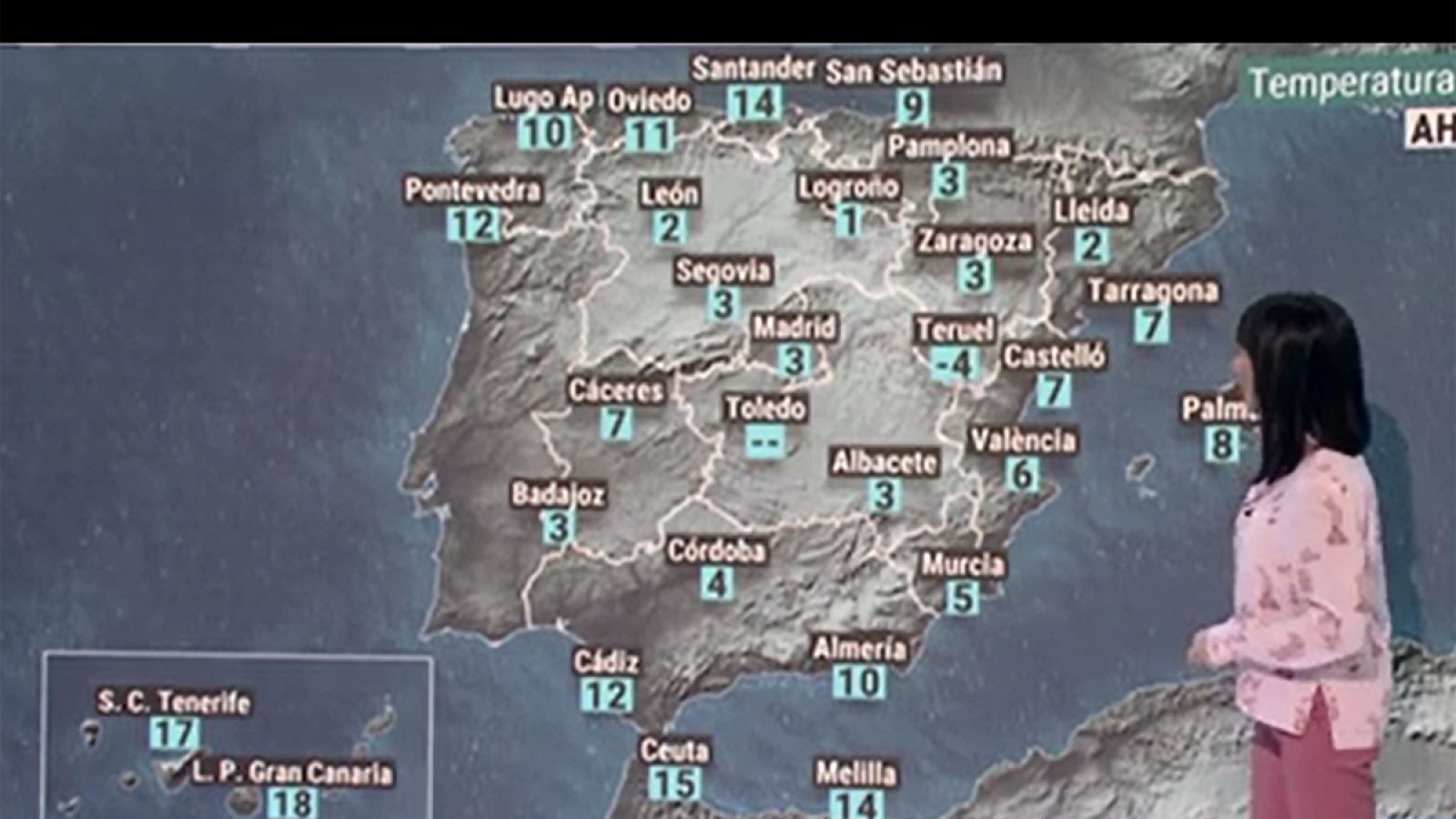 El tiempo: Viento fuerte y lluvias en Galicia y nevadas en la cordillera cantábrica | RTVE Play